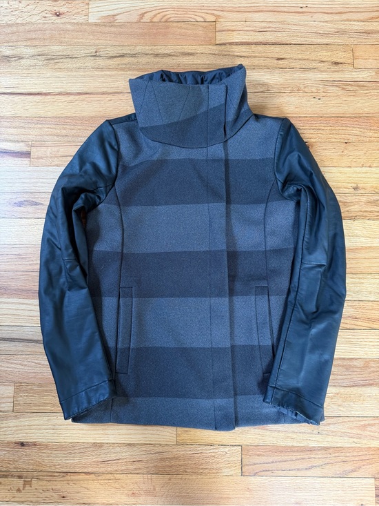 lululemon athletica Jackets & Blazers - lululemon Brisky Biker Jacket - Black/Grey